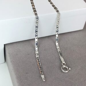 Pulseira Malha Piastrine Espelhada – Prata 925