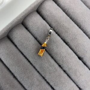 Berloque Pendente Garrafa de Whisky Premium – Prata 925
