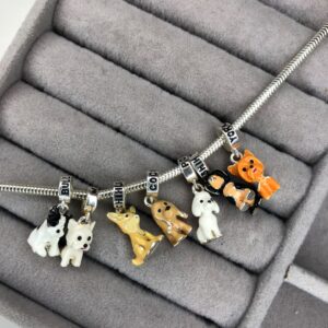Berloque Pendente Doguinhos Pet – Prata 925