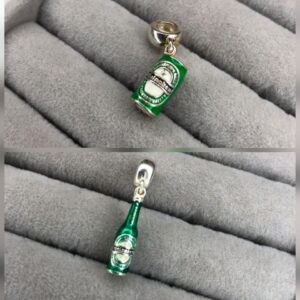 Berloques Coleção Cerveja Heineken – Prata 925