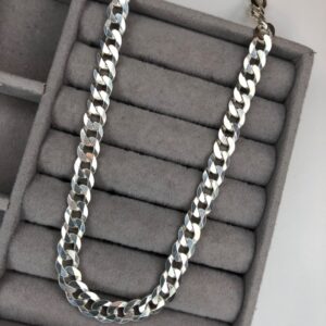 Corrente Masculina Grumet Tradicional 60 cm – Prata 925